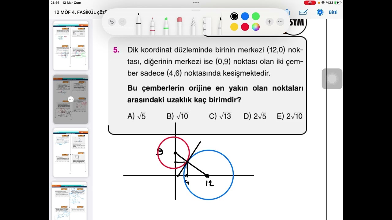 Çember analitiği 17/2026