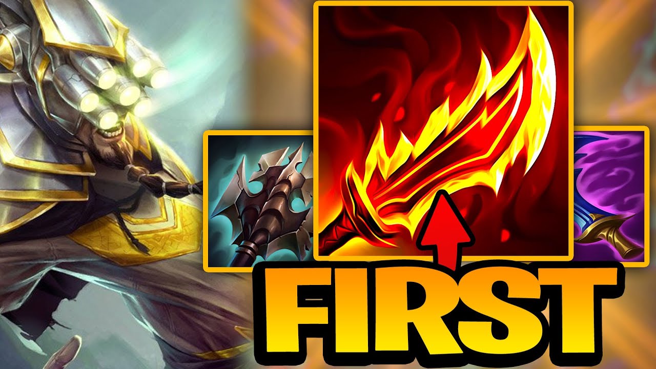 This is when I build Rageblade first item on Master Yi - Bronze to Masters