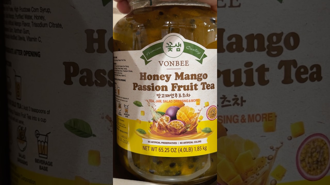 Honey Mango Passion Fruit Tea at Costco