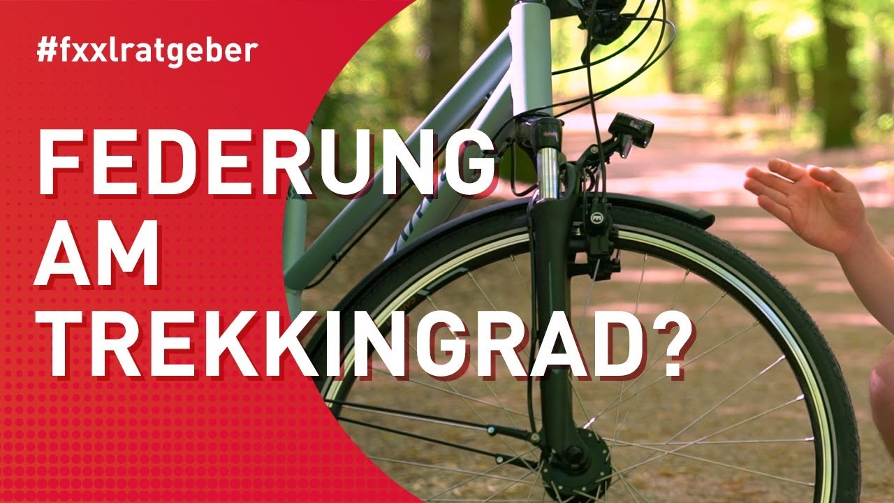 Federung am Trekkingrad - Vor- und Nachteile einer Federgabel
