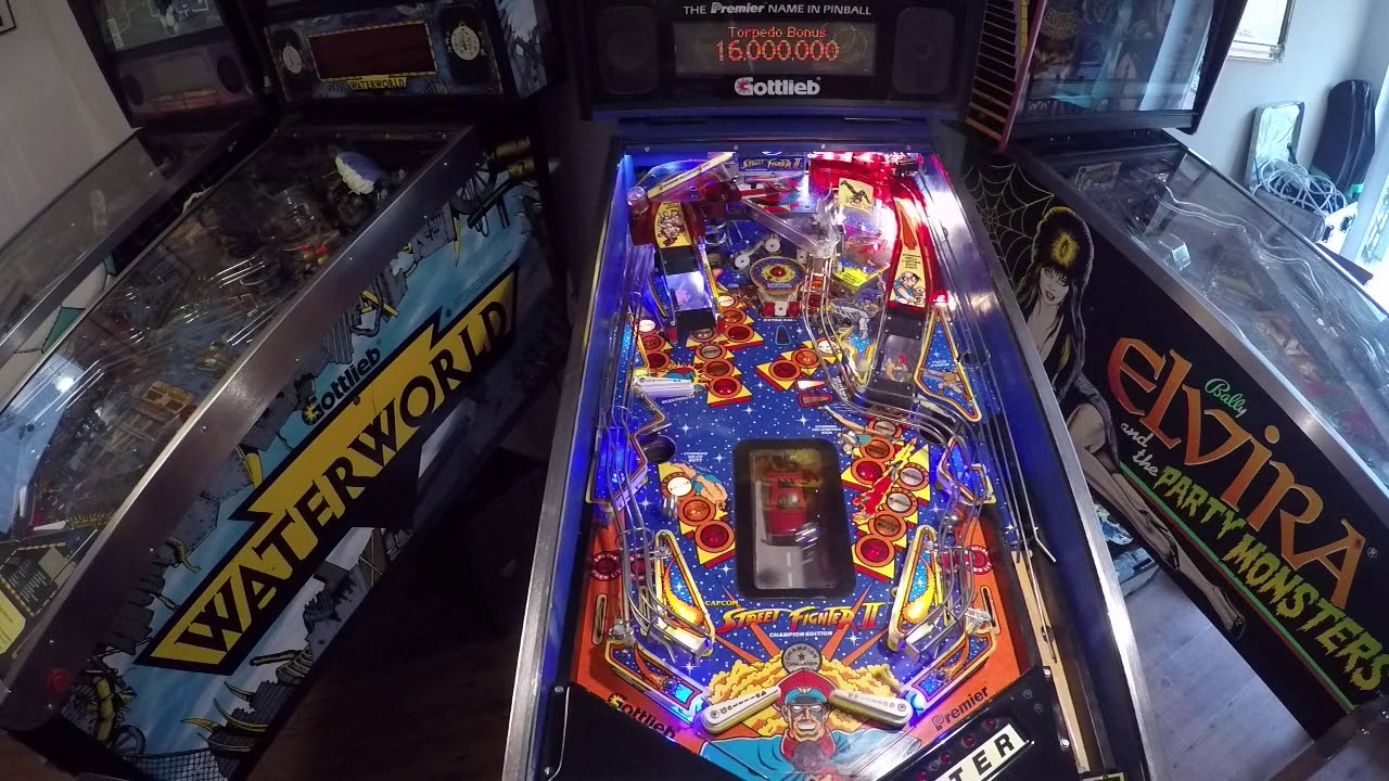 #32 Flipper Street Fighter II, Gameplay, Gottlieb, Pinball Automat, review