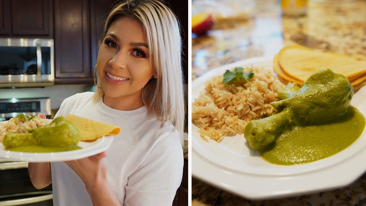HOW TO MAKE GREEN MOLE | MOLE VERDE | PIPIÁN