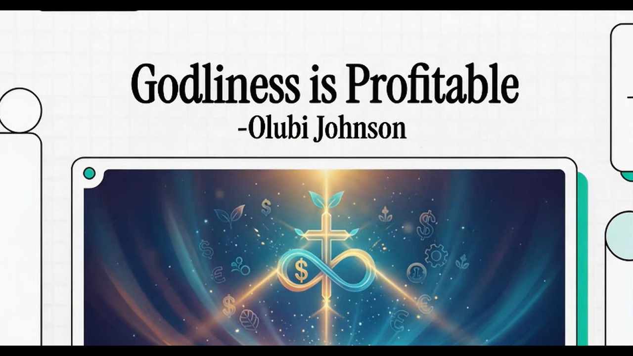 Godliness is Profitable