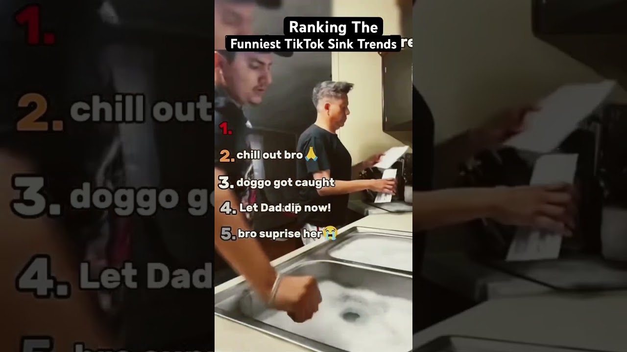 Ranking the funniest sink trends 😹 🤣