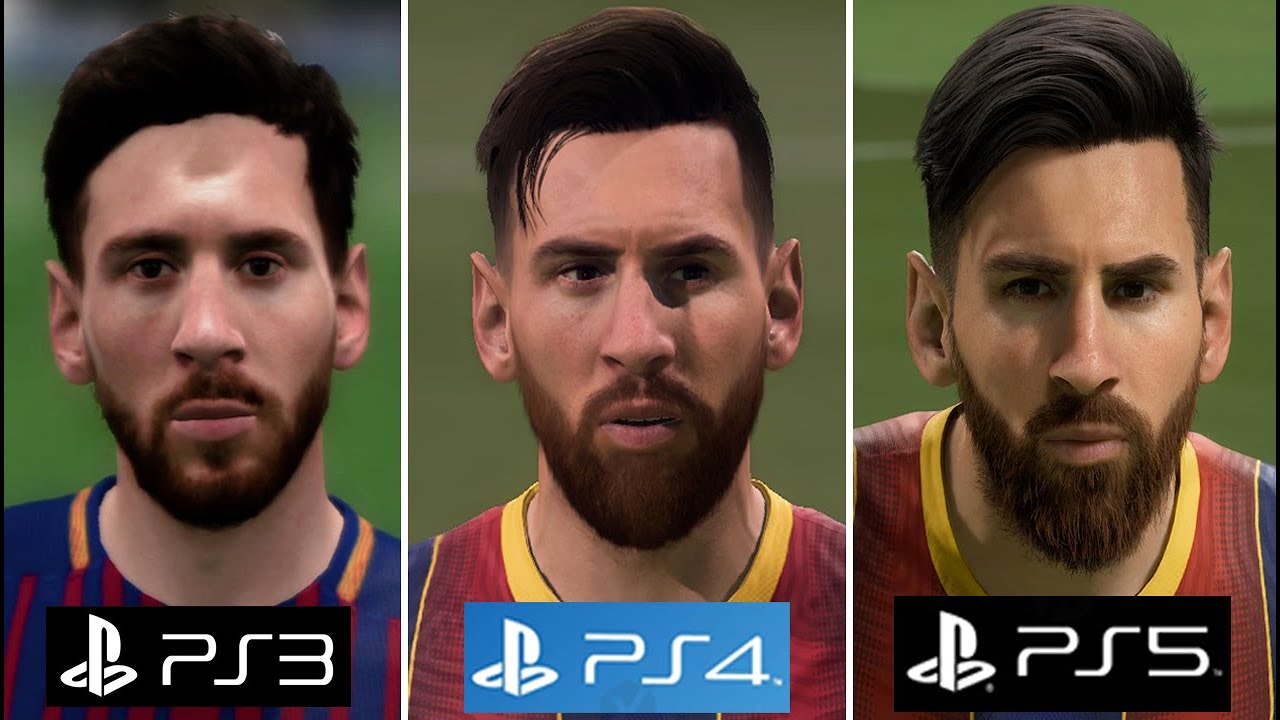 FIFA - PS5 vs PS4 vs PS3 Graphics and Gameplay Comparison