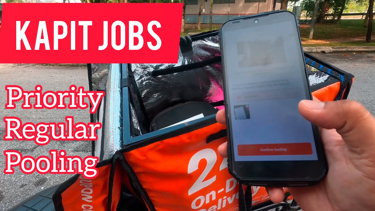 Lalamove delivery - Kapit Jobs Priority, Regular & Pooling dengan betul. #lalamove #deliveryboy