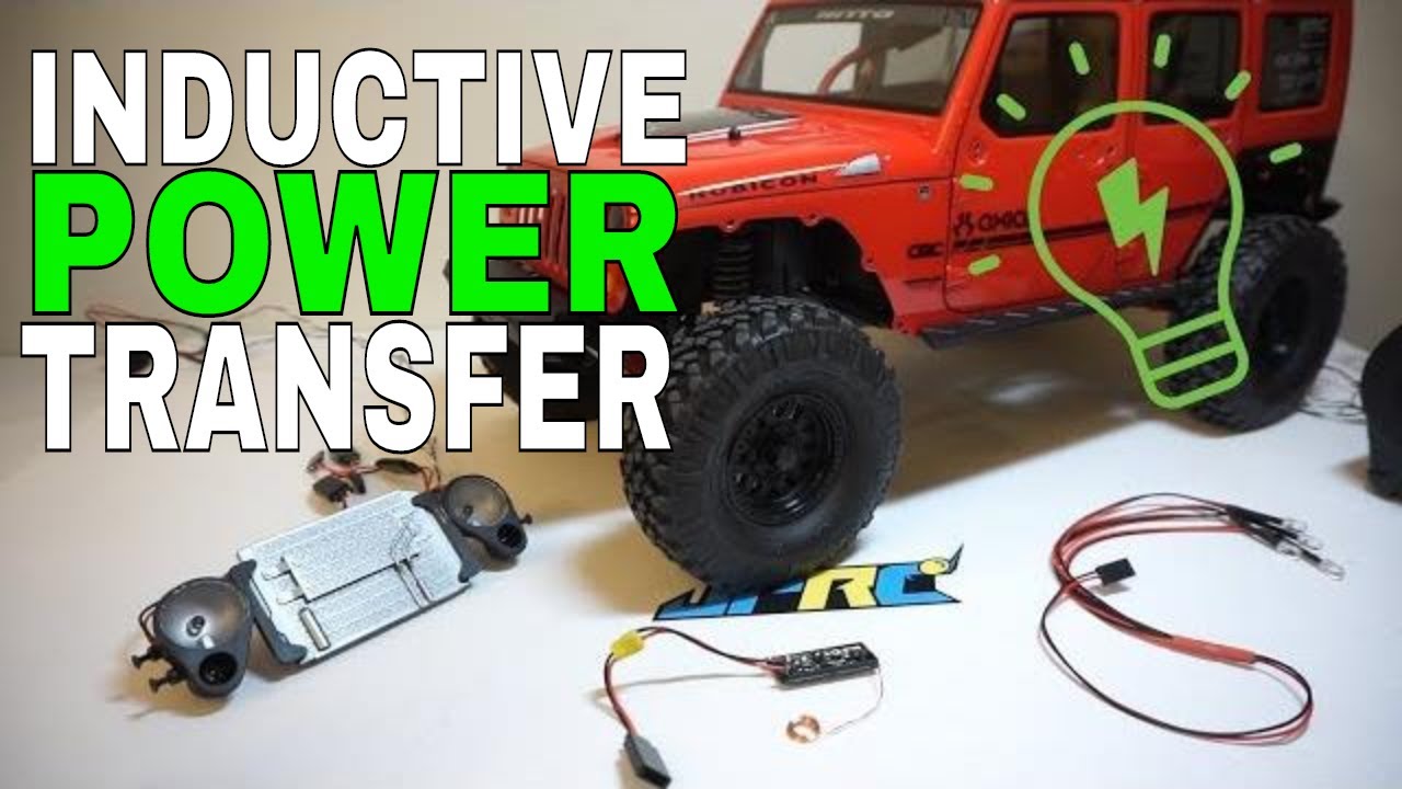 How To: RC Wireless Lighting (Inductive Power Transfer) - JPRC Axial SCX10 II 2017 Jeep JK Upgrade