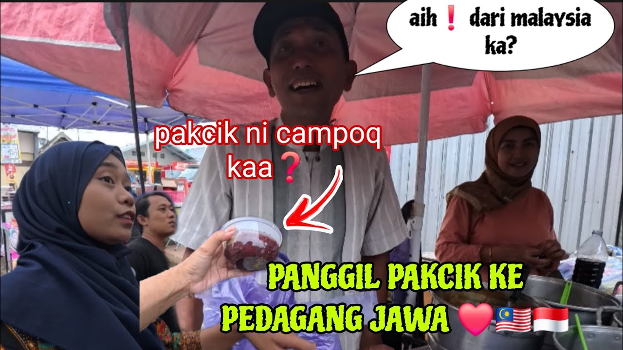LANGSUNG DIKATAIN ORG MALAYSIA❗️PANGGIL MAKCIK PAKCIK KE ORANG DIJAWA🇲🇨🇲🇾