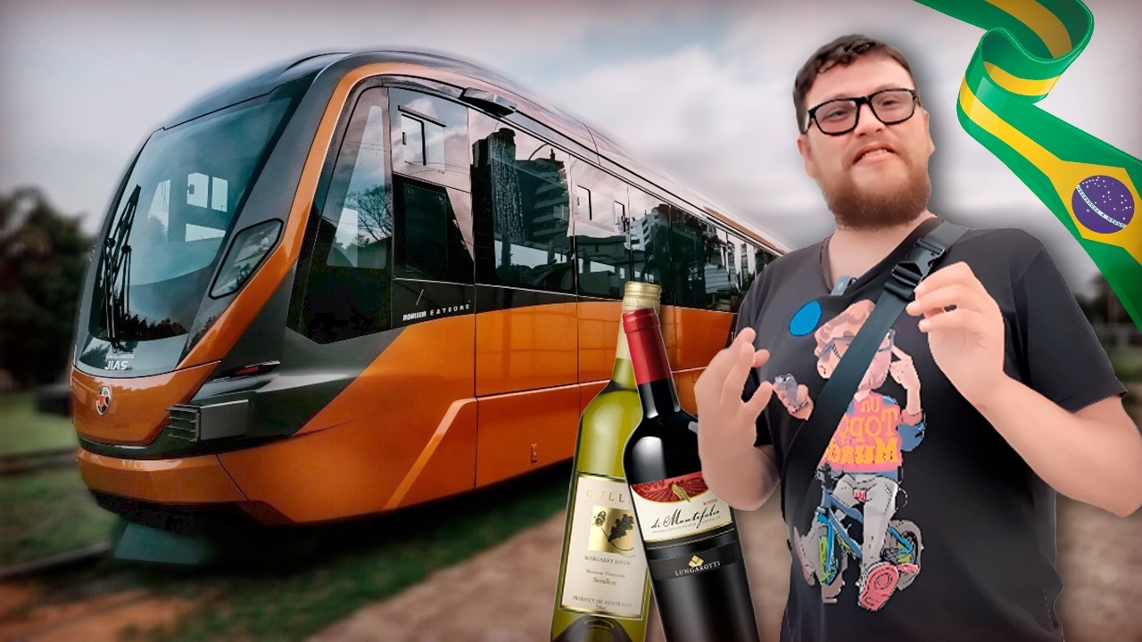Viajé en el tren más NUEVO de Brasil y nadie lo conoce 🇧🇷🚂
