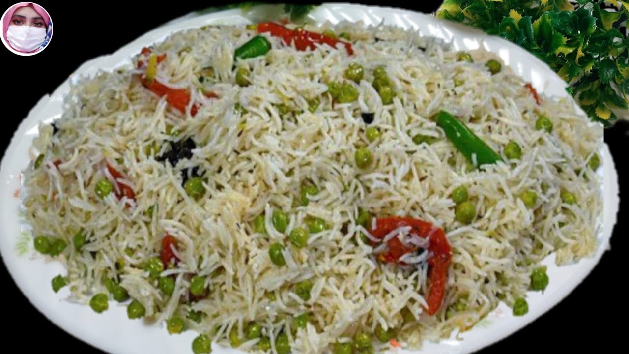 Khushbudar White Matar Pulao Recipe,Veg Pulao Recipe by Musarat Food Secrets