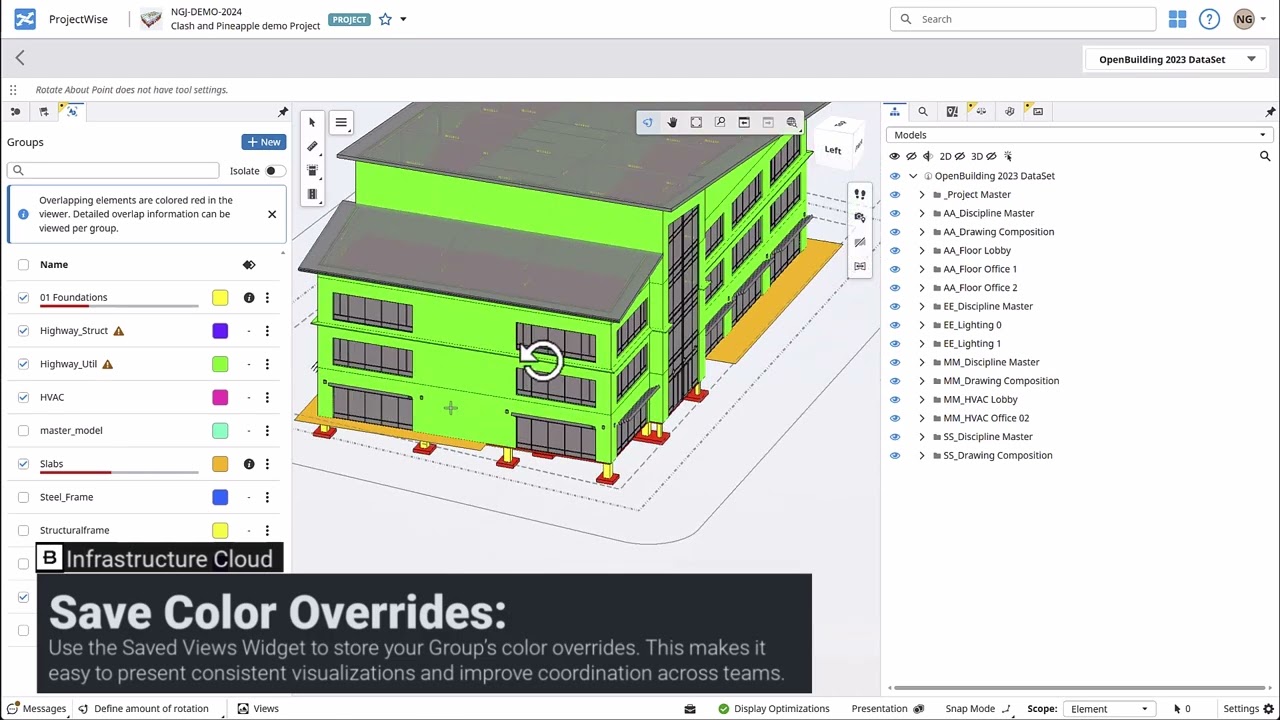 Introducing Groups in Main View: Smarter Visualization in iModel Viewer