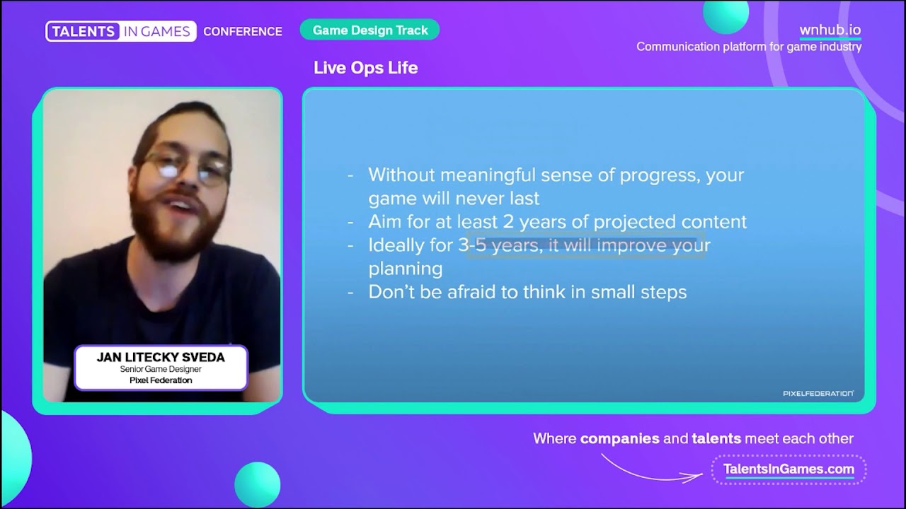 Jan Litecky Sveda (Pixel Federation) - Live Ops Life