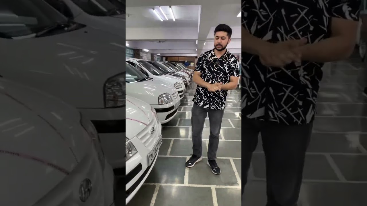 3 Affordable Santro Cars at Bharat Car Bazar #shorts #santro