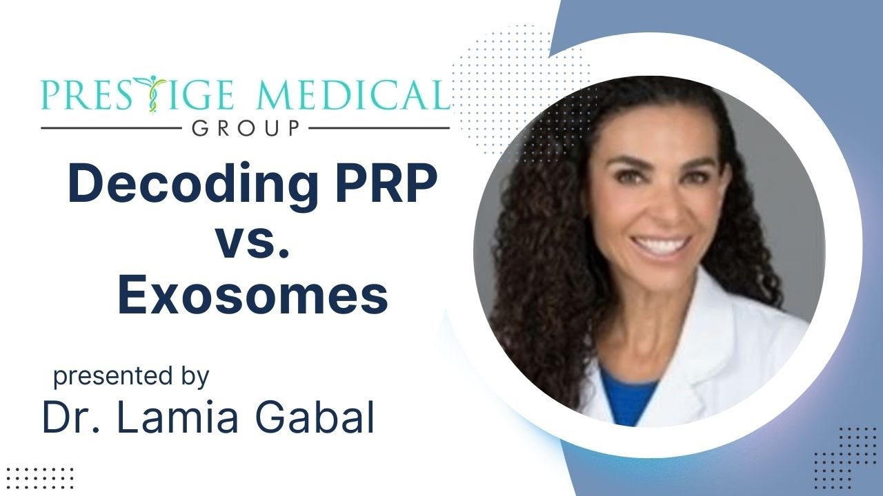 Decoding PRP vs. Exosomes: Dr. Gabal's Expert Insights