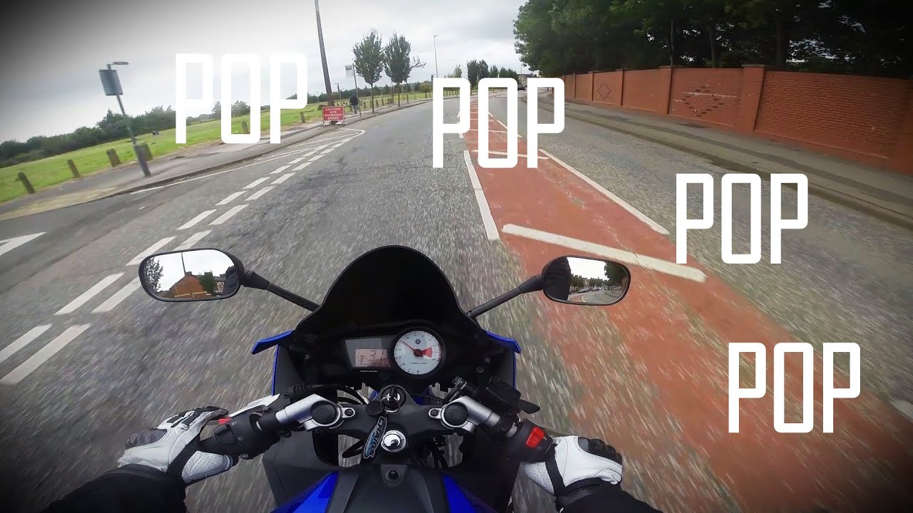 Crackles and Pops | Scorpion Exhaust | No Db Killer | Yamaha R125
