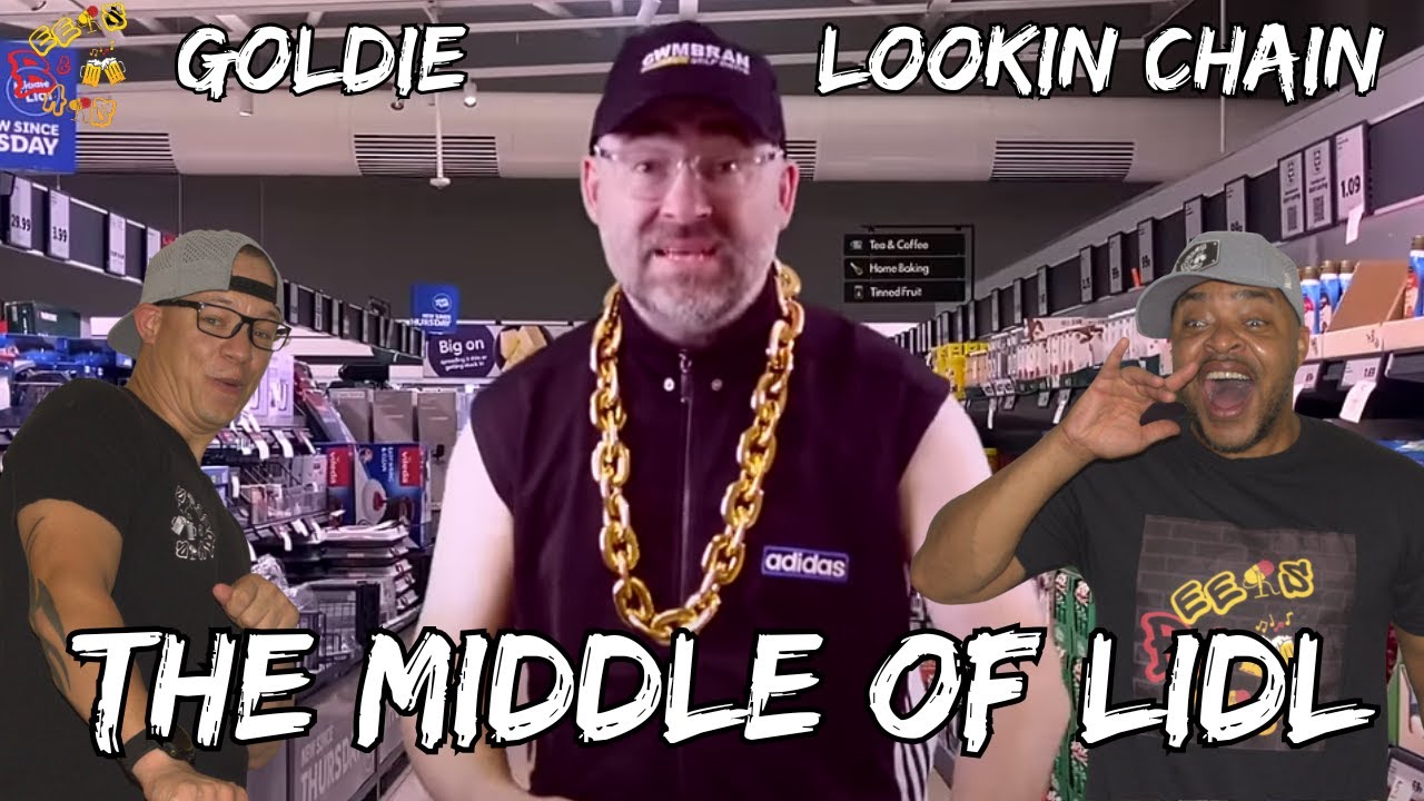 THESE DUDES IS CRAZY!!!!😂| Americans React to GOLDIE LOOKIN CHAIN - The Middle Of Lidl