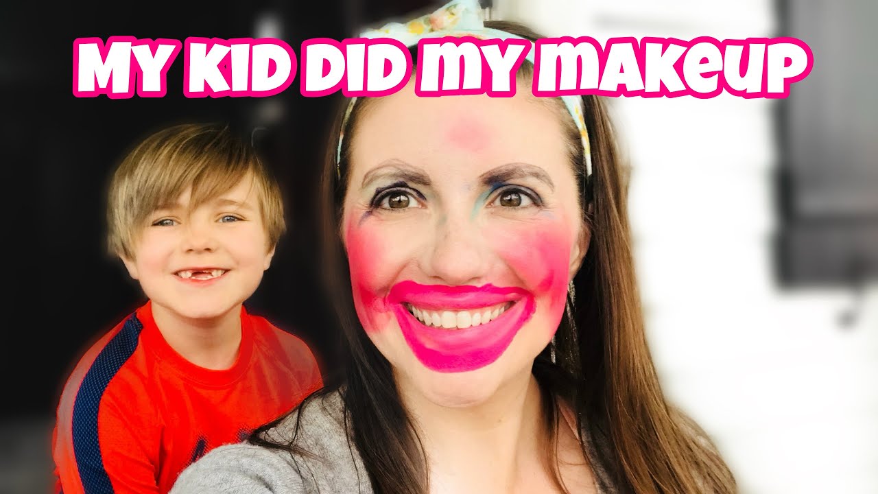 I Let Kids Do My Makeup | What Makeup Products I Wear To Disney Parks