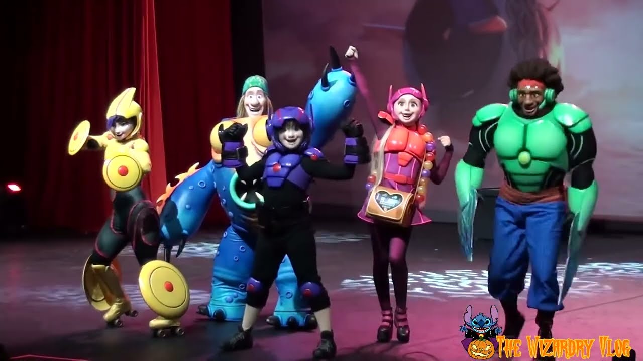 (Throwback 2018) BIG HERO 6 Yokai's Revenge! With BAYMAX  | MNSS Halloween Party at Disneyland Paris