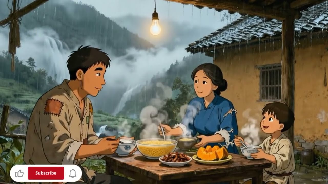 Комната исцеления души/Маленькая хижина лесоруба в поле видео на AI