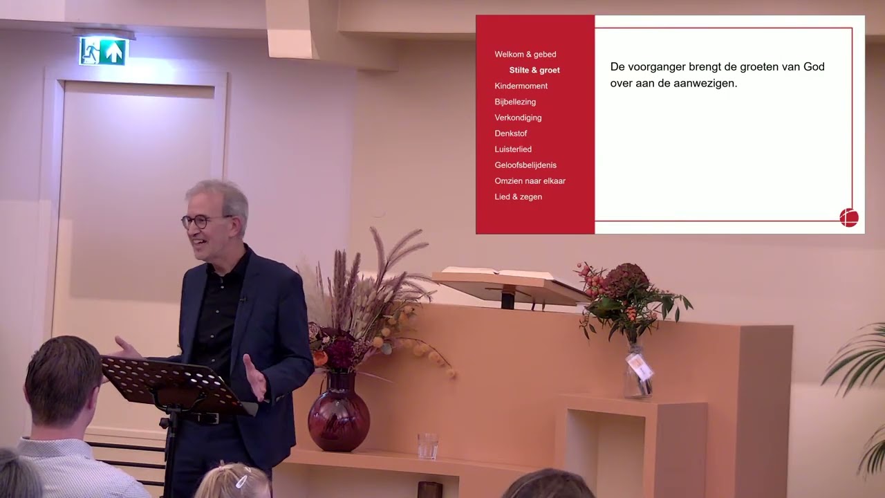 Ontmoetingsdienst 16 nov 25 | Samen één in de Geest van Jezus + Kinderdienst | Frans van Velzen