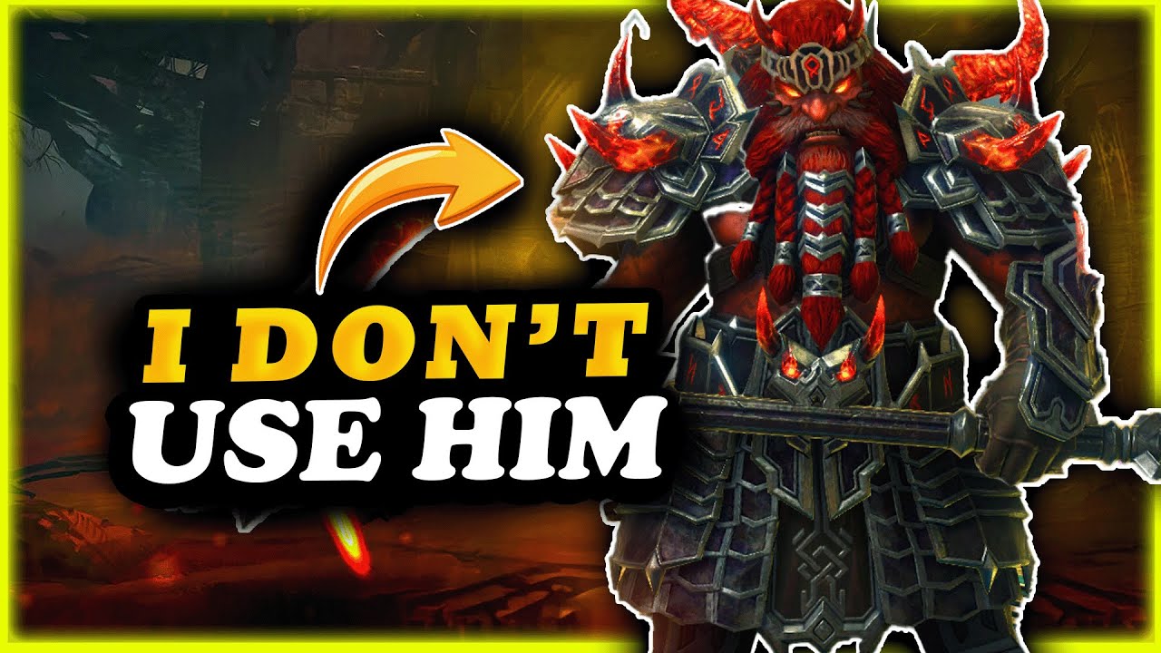 The BEST Nuker That I Don't Use!! Tholin Build + Showcase | RAID: Shadow Legends