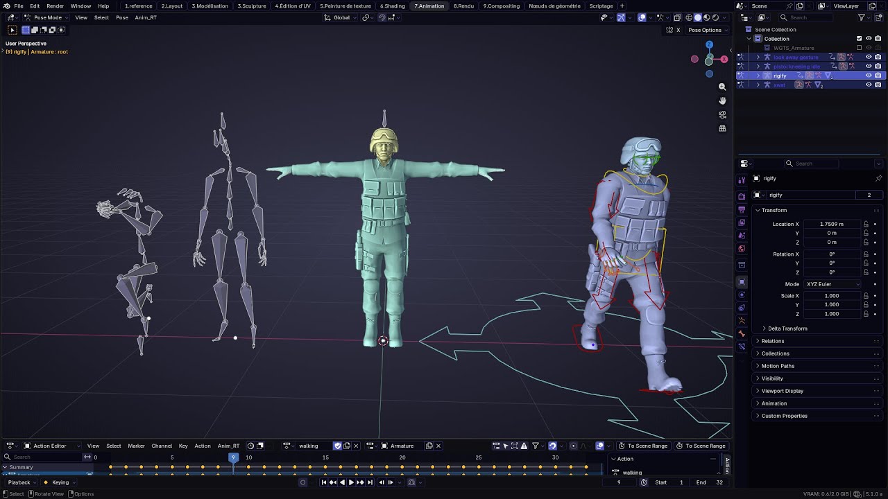 COMBINE THE ANIMATION