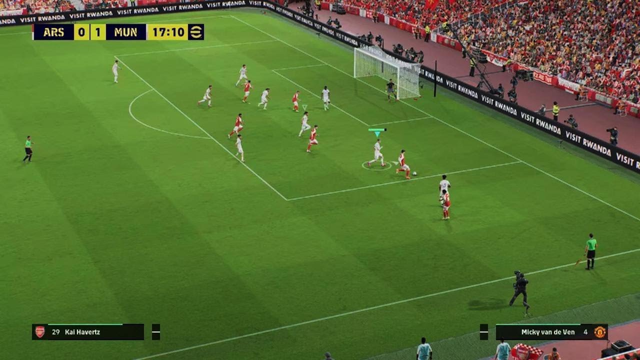 Manchester United comeback vs Arsenal PES 26 challenge