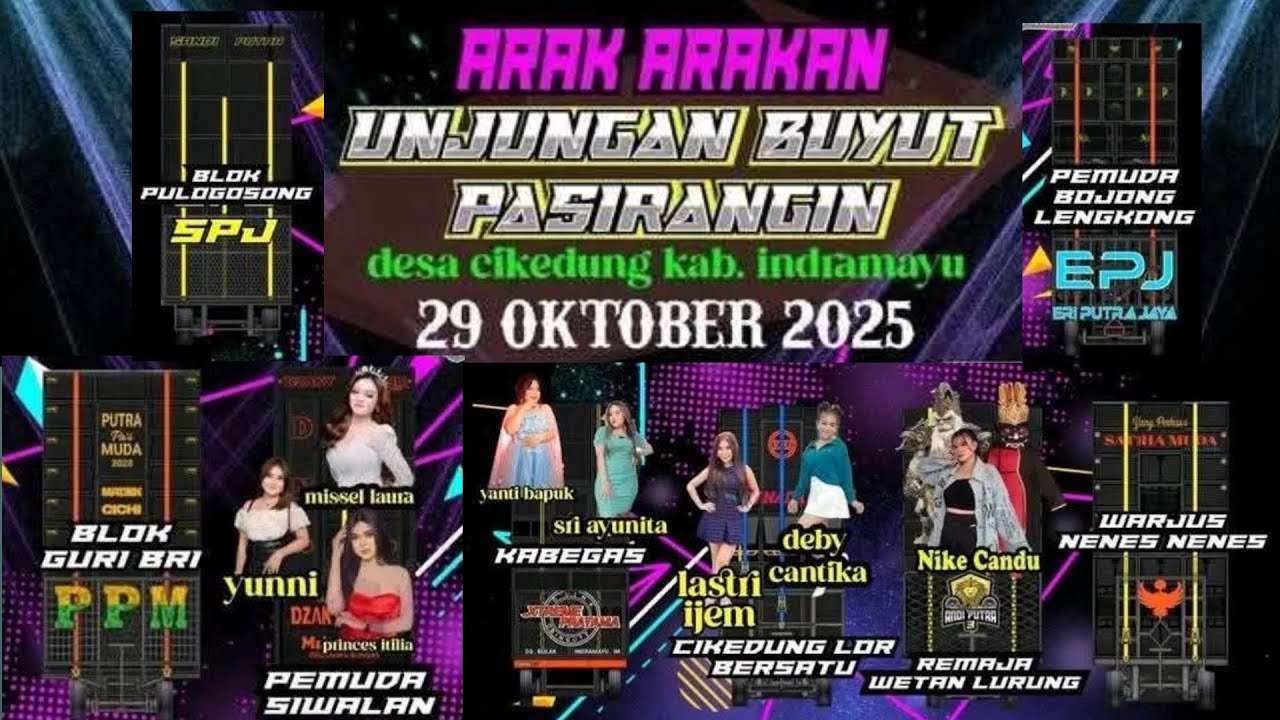 ARAK ARAKAN UNJUNGAN BUYUT PASIRANGIN 2025 || CIKEDUNG LOR
