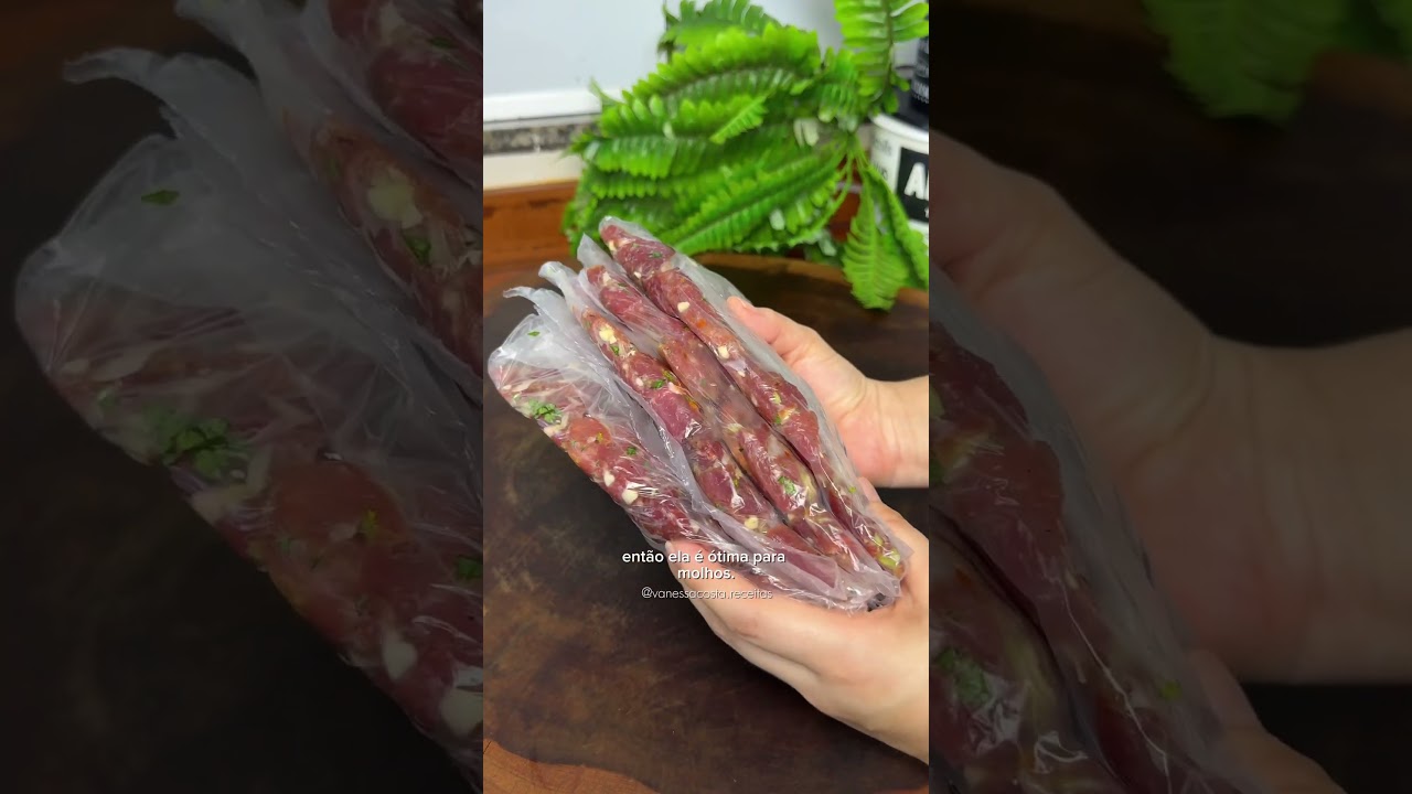 Organizando as carnes da semana/ receita f&aacute;cil