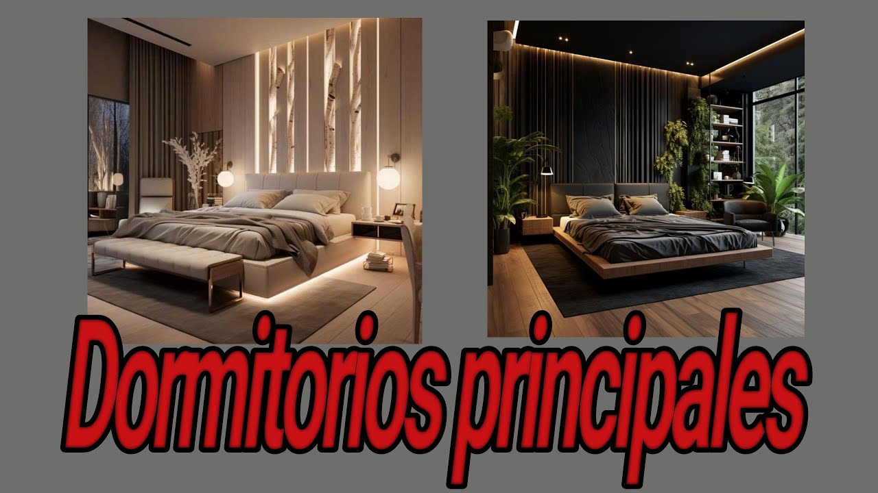 Dormitorios principales modernos 🥰 Ideas 2025🥰 Decora tu hogar 💖