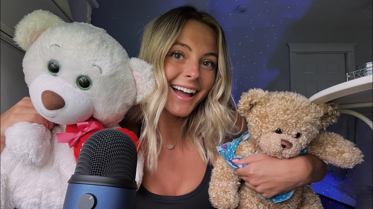 ASMR | Giving Personal Attention to Stuffed Animals 🧸