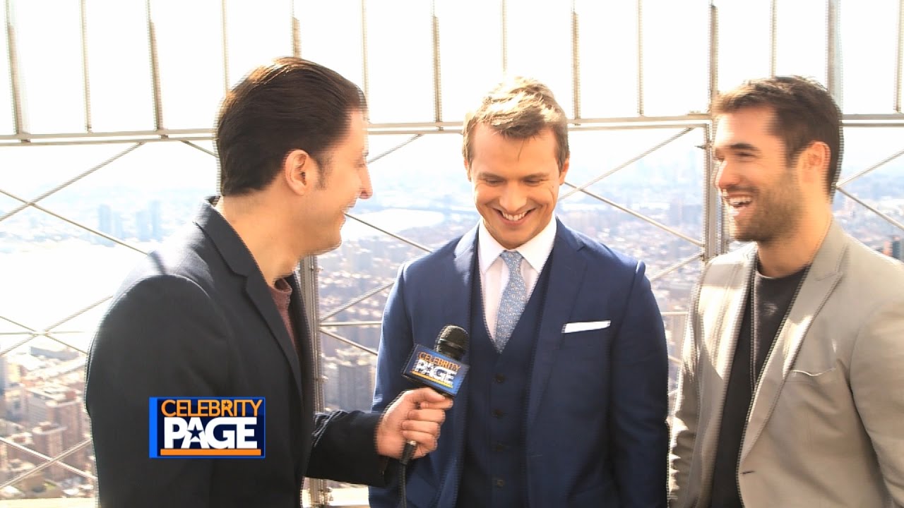 Time After Time's Freddie Stroma and Josh Bowman Atop the Empire State Building