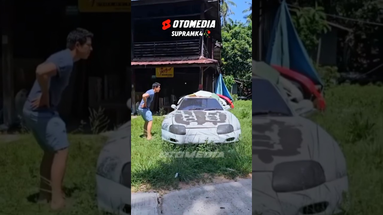 Supra mk4 abandoned☠️🤑 toyota supra🔥 #automobile #supramk4 #abandoned #creator #jdm #toyotasupra
