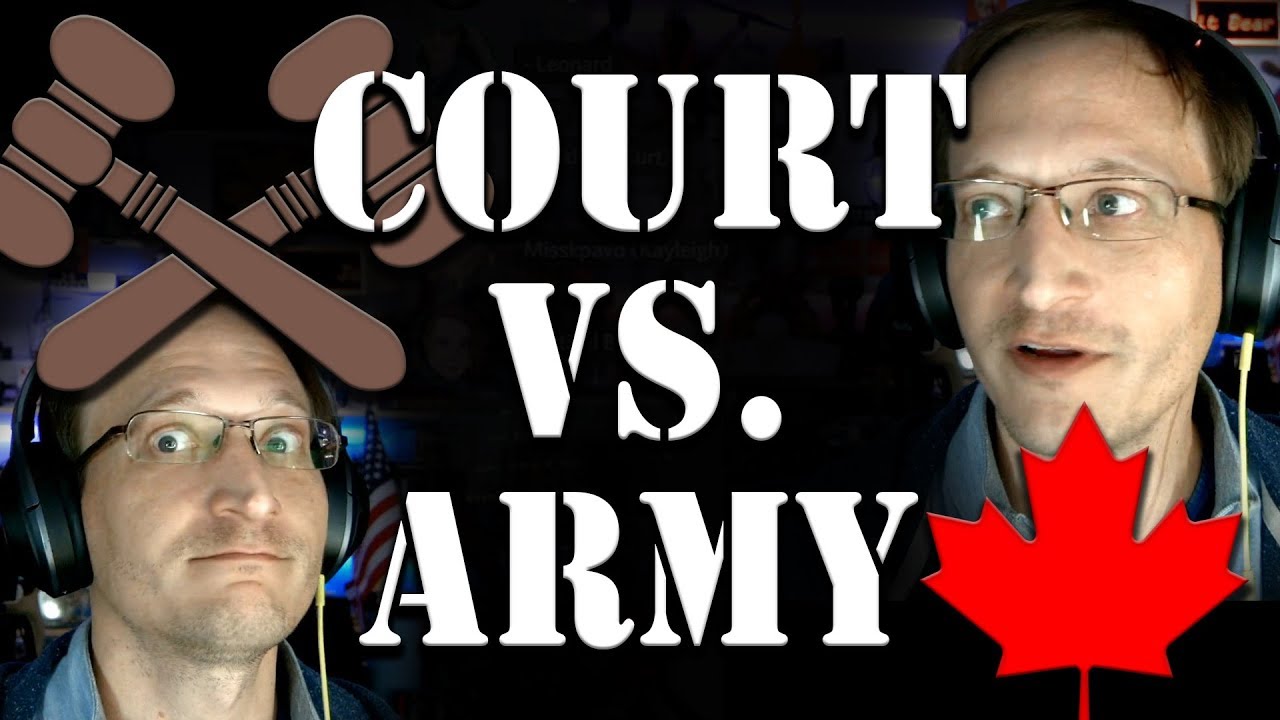 Who would win? Supreme Court vs. Canadian Army (In re Norton)