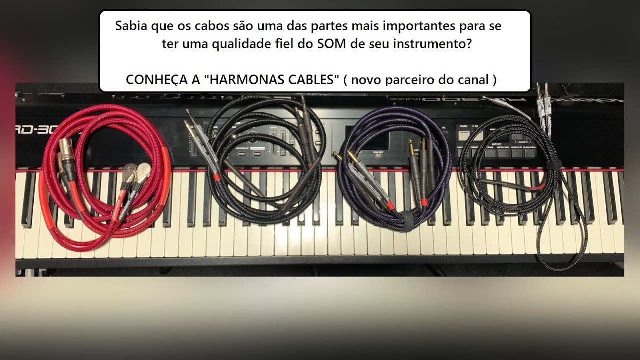 Vamos falar sobre CABOS: Conhe&ccedil;a a Harmonas Cables ( Novo Parceiro )