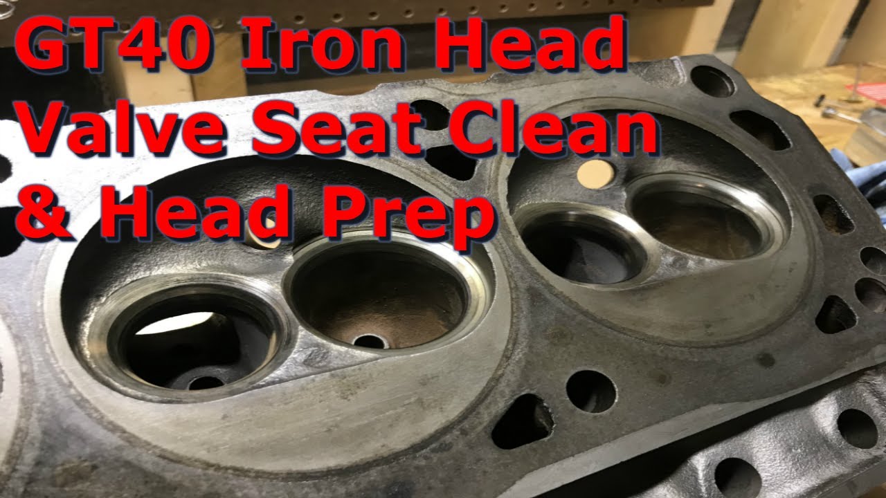 Cleaning Valve Seats on GT40 Iron Heads