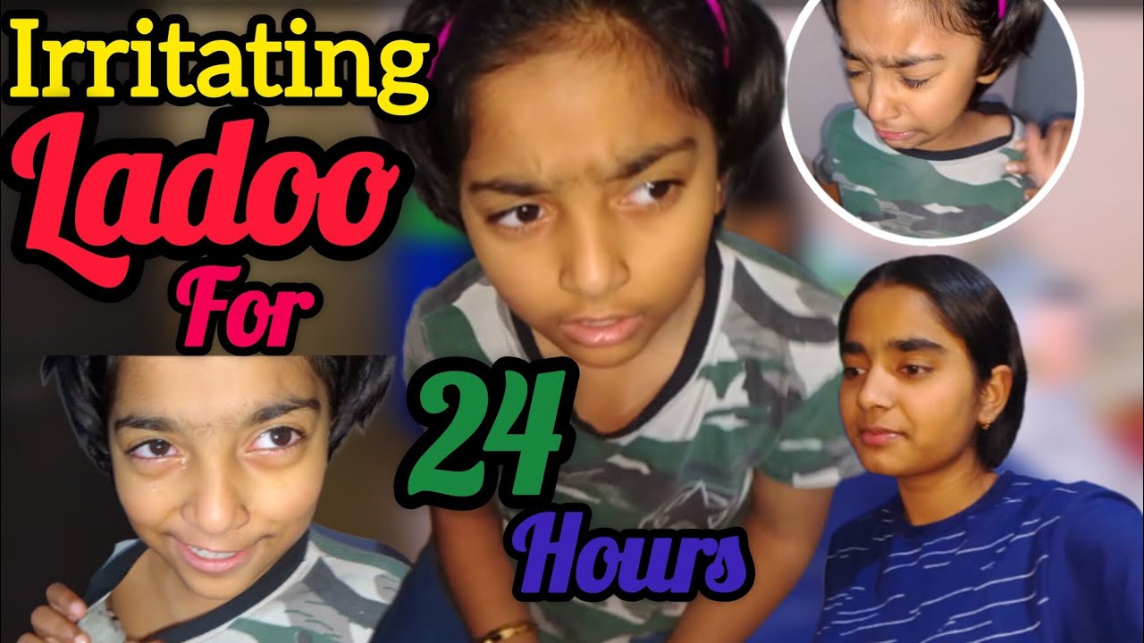 Irritating my lil sister challenge for 24 hours 🚨😱