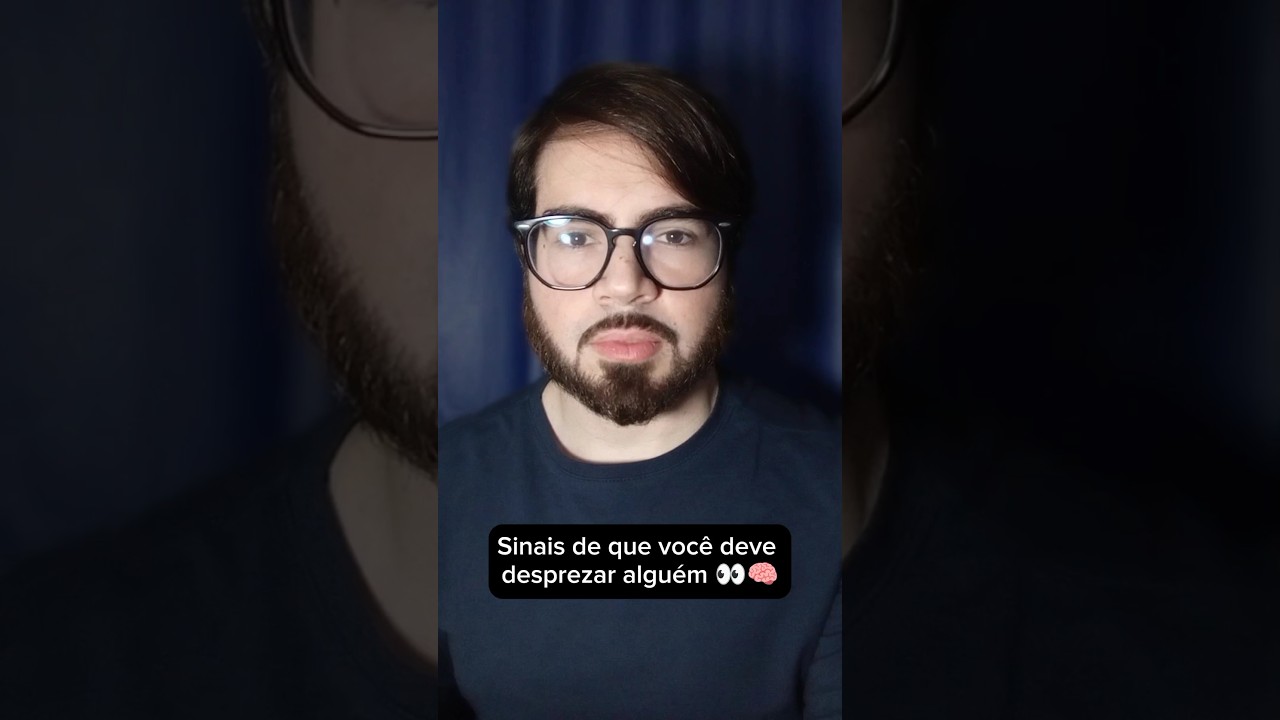 Sinais de que voc&ecirc; deve desprezar algu&eacute;m 👀🧠