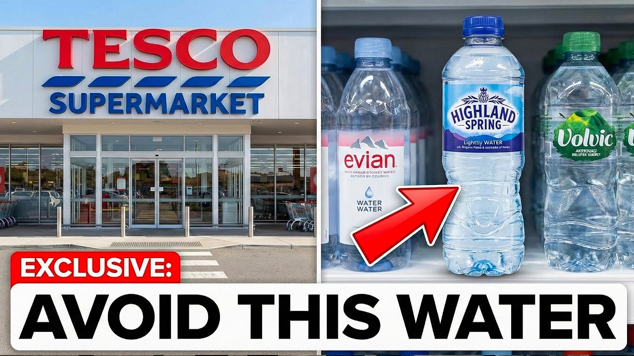 9 Tesco Bottled Water Brands in The UK to Avoid (This Should Worry You)