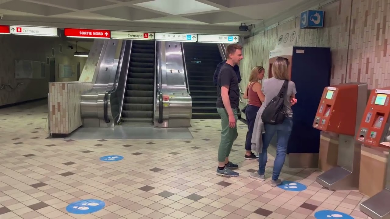 [4K] Montréal 2023 Montréal Crémazie Metro Station Walking Tour|4K 60FPS|#metrostations #walktour