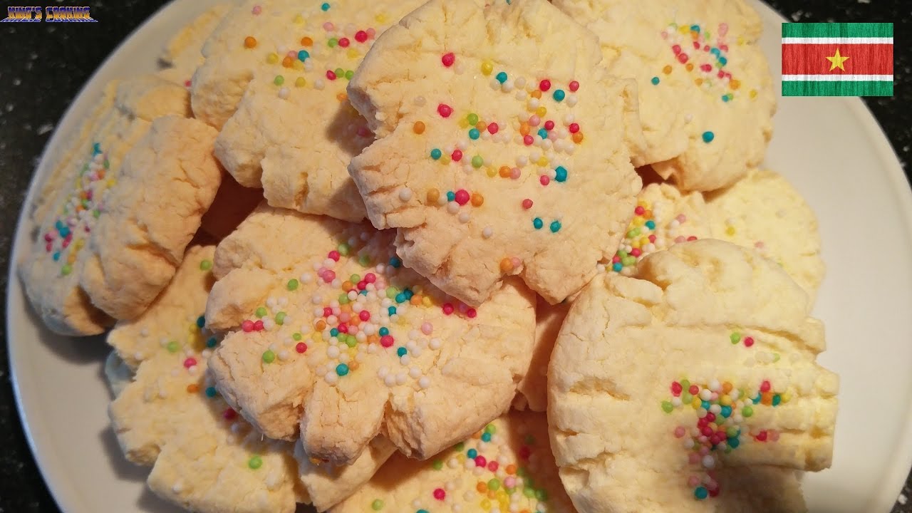 Maizena Koekjes / Cornstarch Cookies Recipe