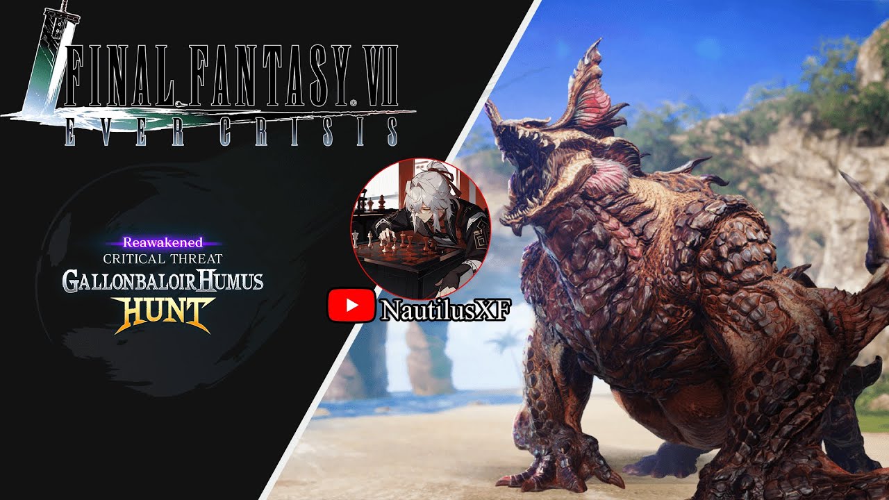 Final Fantasy VII Ever Crisis Gallonbaloir Humus Crash Solo 1