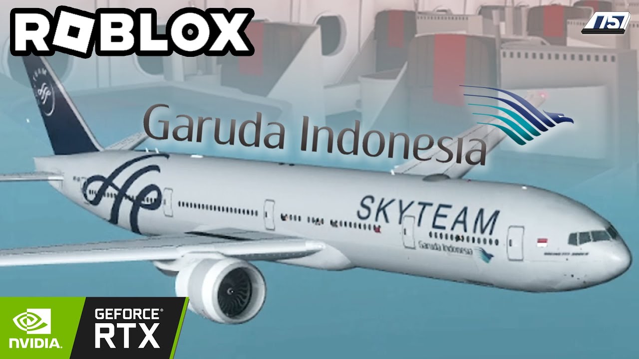 GARUDA INDONESIA IN ROBLOX?!! | AN HONEST FLIGHT REVIEW