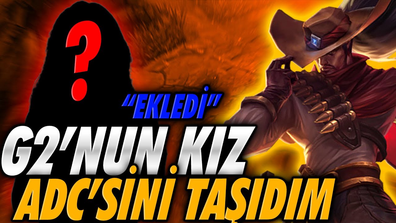 G2'NUN KIZ E-SPOR ADCSİNİ TAŞIDIM 
