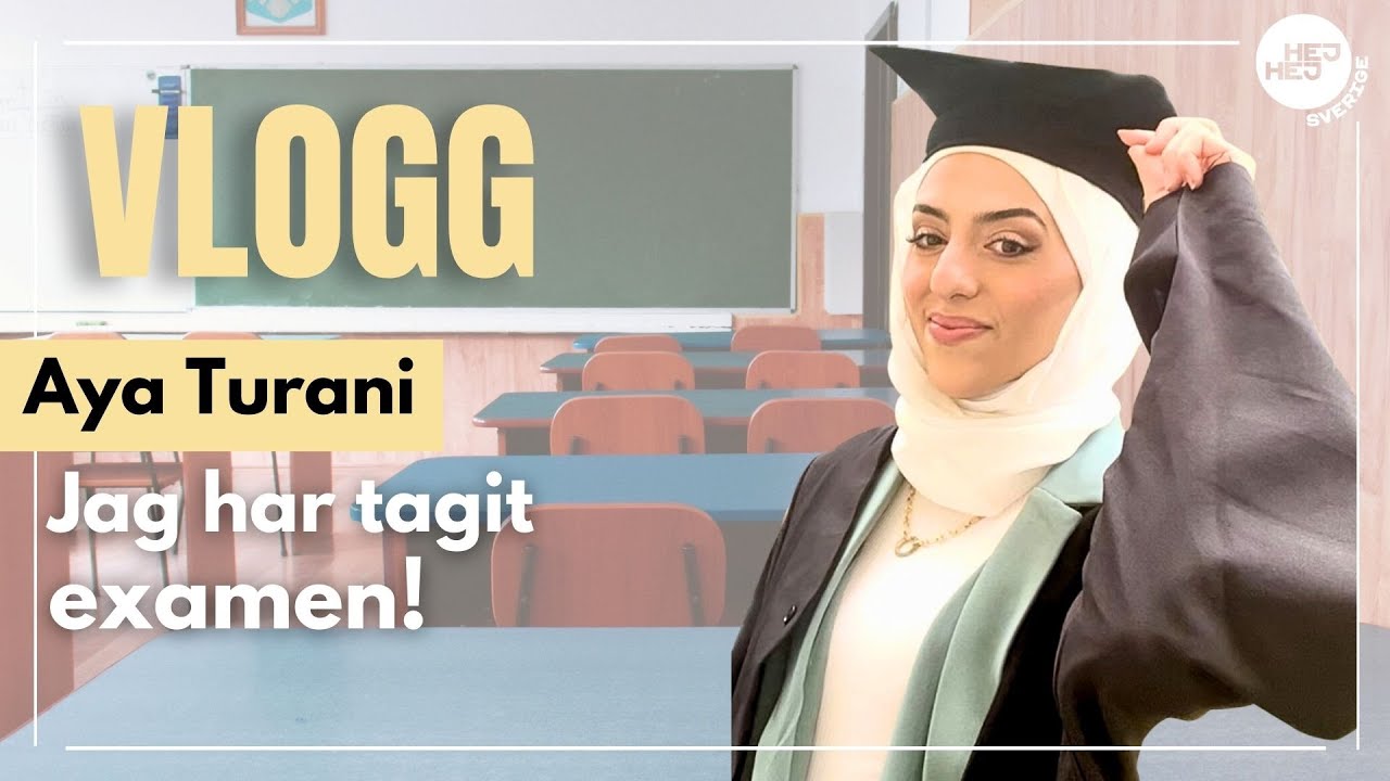 Aya tar examen | examinerad socialpedagog | a day in life in Sweden - vlog