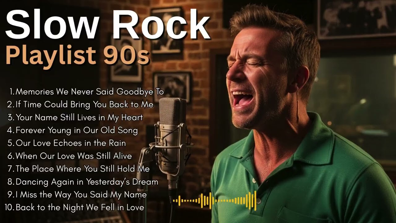 90s Rock Ballads Collection 💿 Legendary Slow Rock Playlist
