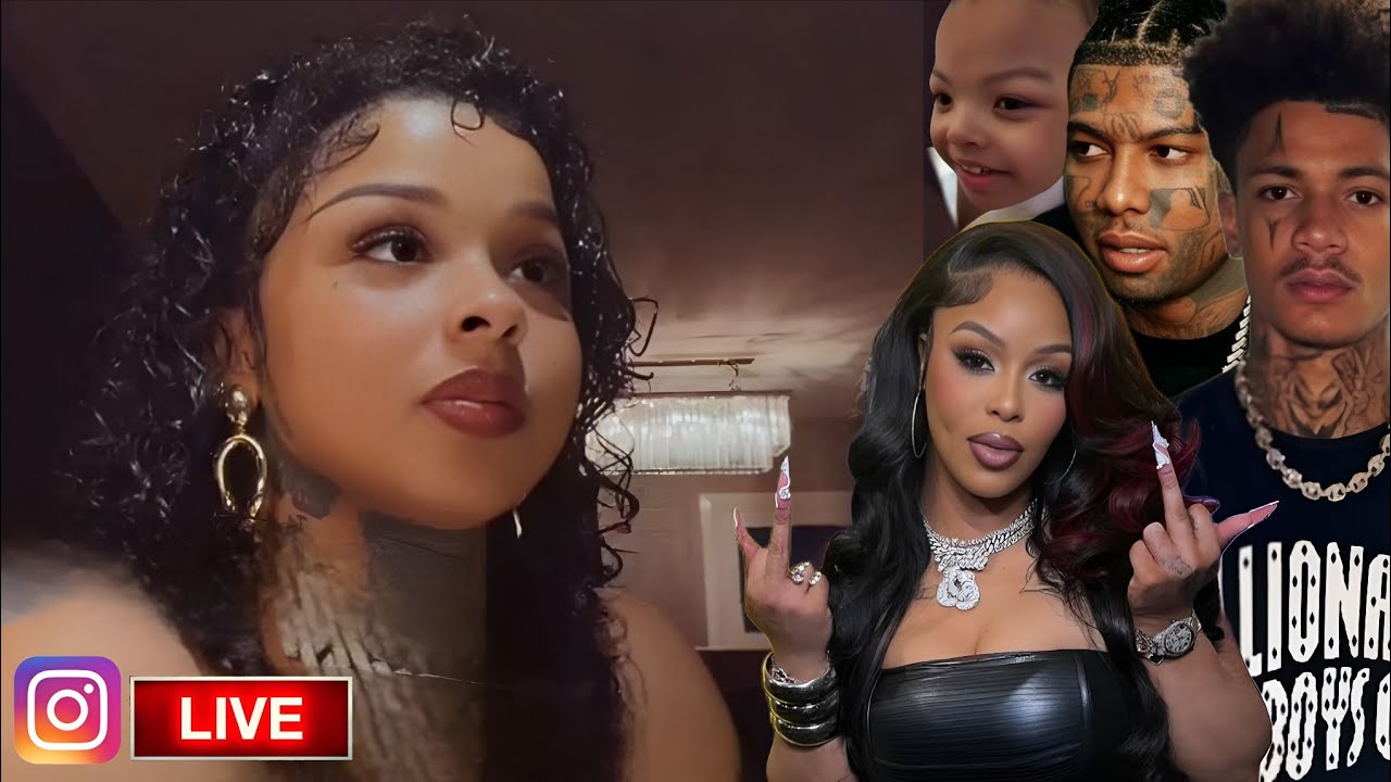 Крисиан в прямом эфире в Instagram | Рассказывает о Blueface, развитии младшей, ненависти к сёстр...