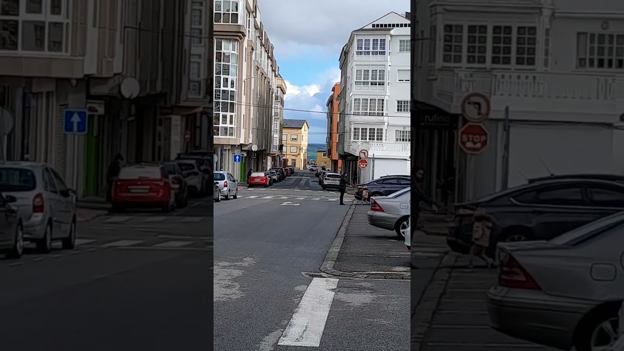 rua buc&oacute;lica em Burela Spain 🇪🇸