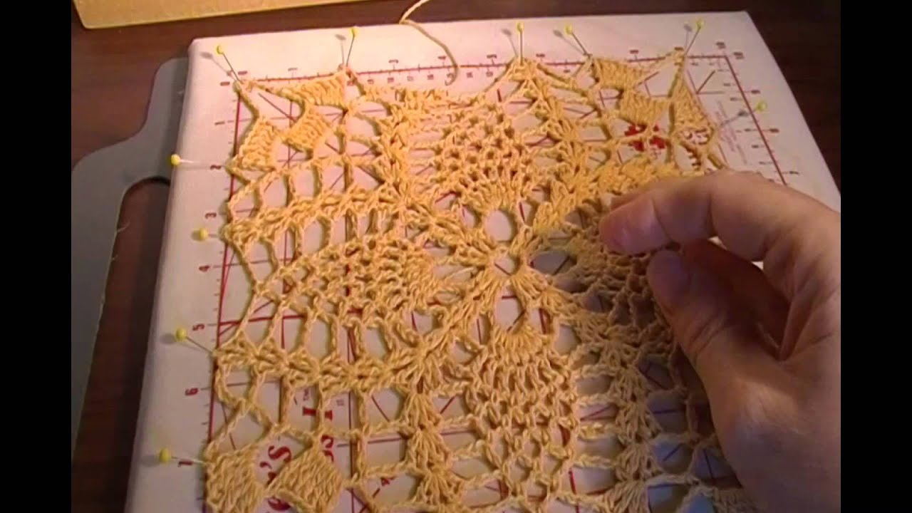 Blocking Crochet