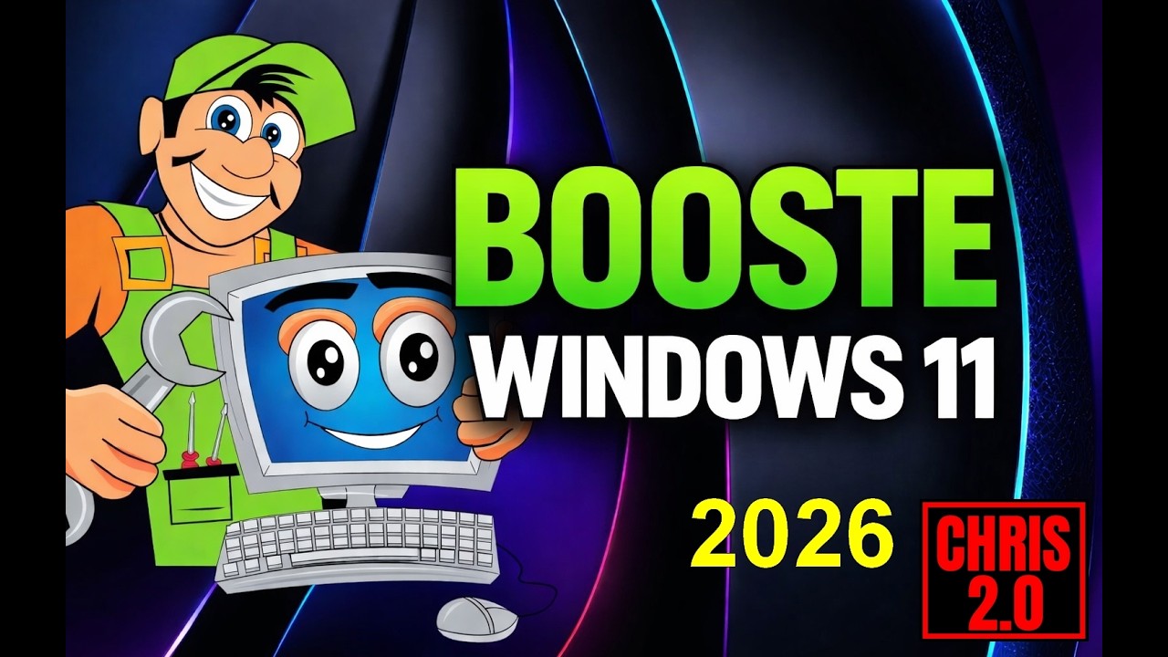 Optimizer va RENDRE ton Windows 11 INCROYABLEMENT RAPIDE en 2026